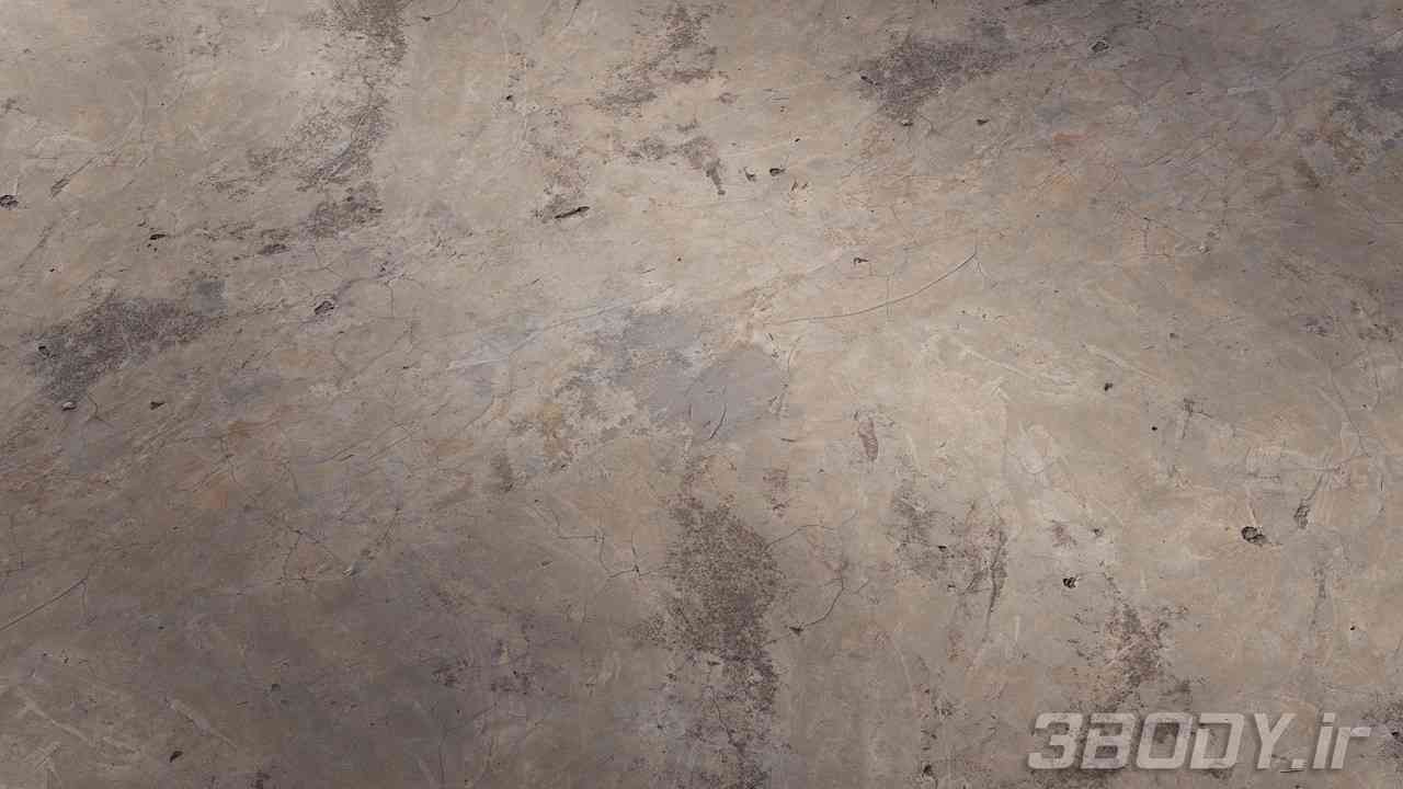 متریال بتن کثیف Dirty concrete عکس 1